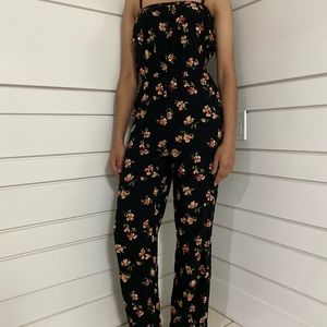 A off the shoulder jumpuit